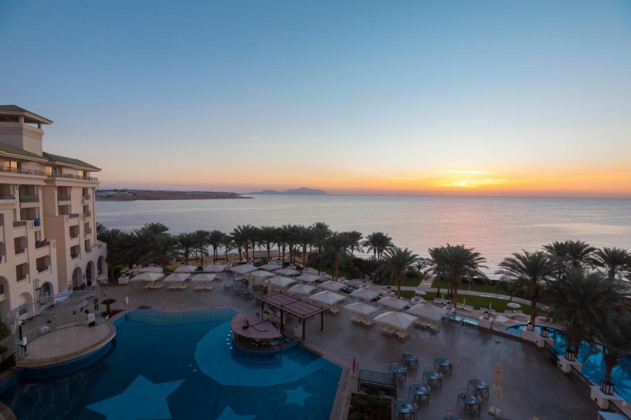 فندق وسبا ستيلا دي ماري بيتش شرم الشيخ المظهر الخارجي الصورة Sunset at the Hilton Sharm El Sheikh